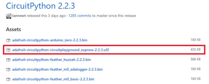 CircuitPython 2.2.3 CircuitPython 2.2.3