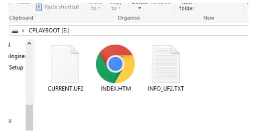 drag in the CPE MicroPython file drag in the CPE MicroPython file