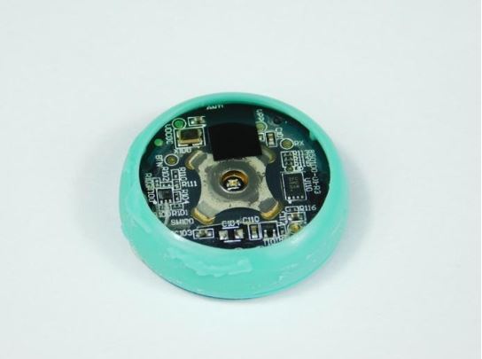 Main PCB exposed from the topside