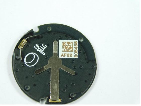 Underside of the PCB