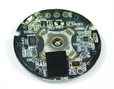 Topside of the PCB